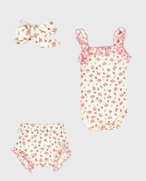 Body Con Balaca y Panty Pink